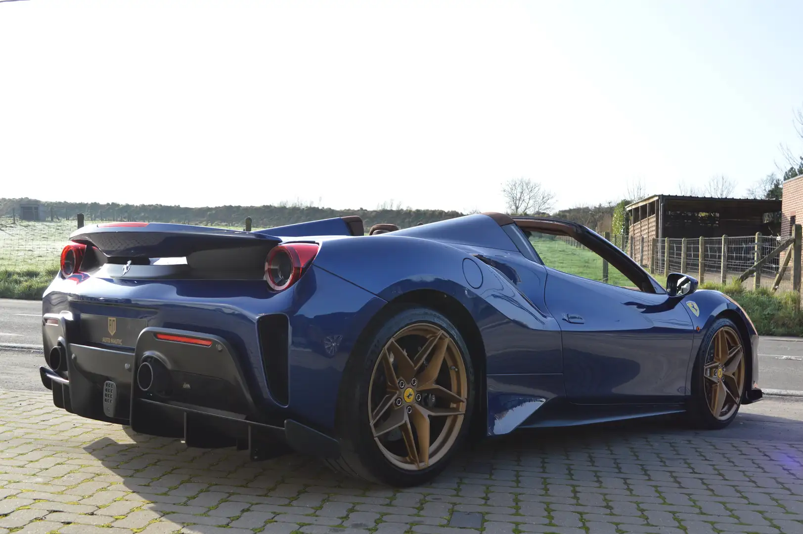 Ferrari 488 Pista Spider 4.0i V8 720ch 5.700 km - Blu TDF Azul - 2