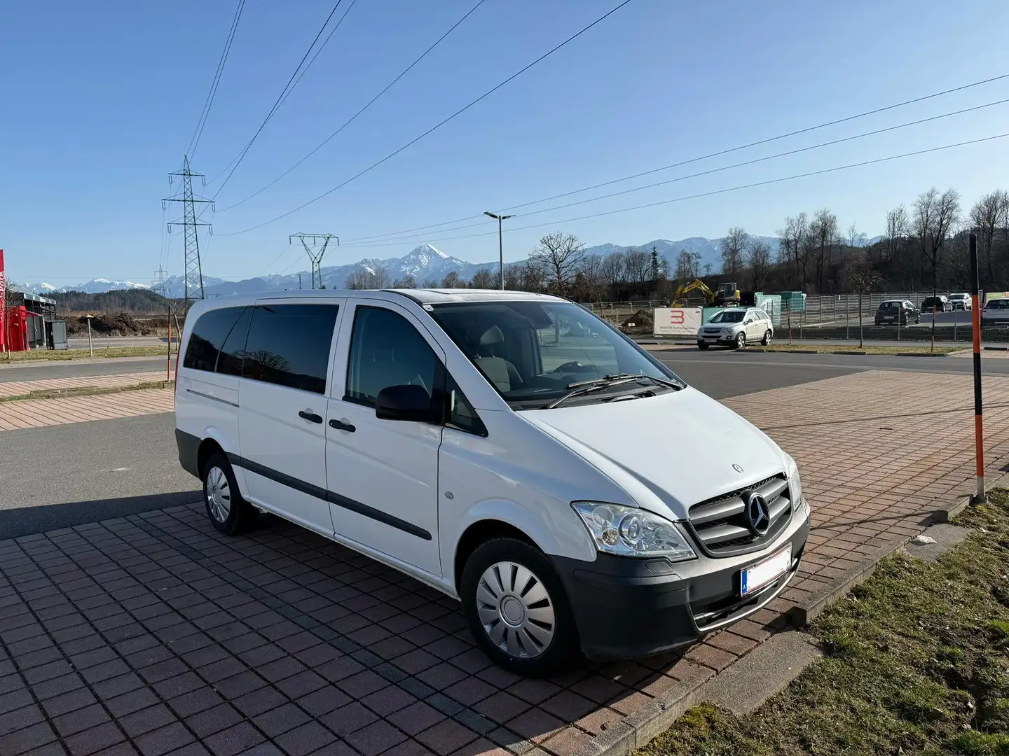 Mercedes-Benz Vito Extra Lang Kleinbus Weiß - 1