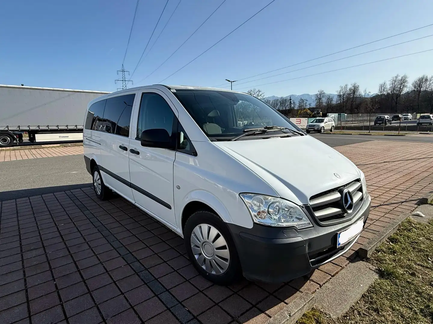 Mercedes-Benz Vito Extra Lang Kleinbus Weiß - 2