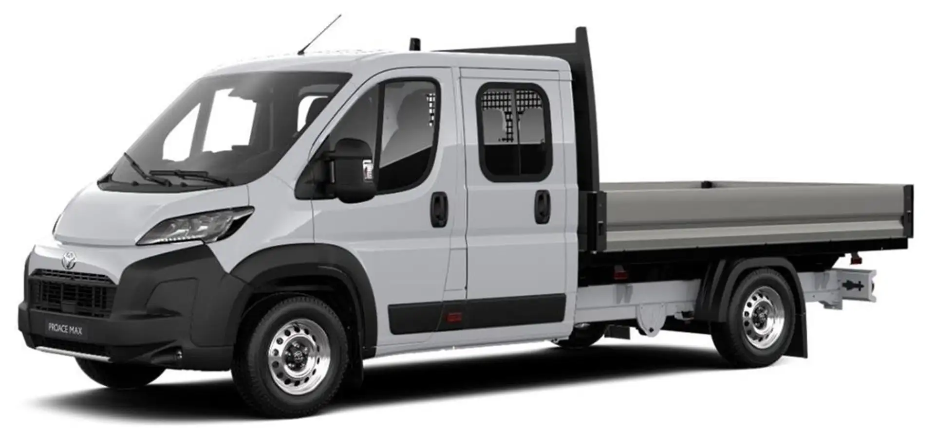 Toyota Proace Max Doppelkabine Pritsche L4H1 WORK 2,2-l- Alb - 1