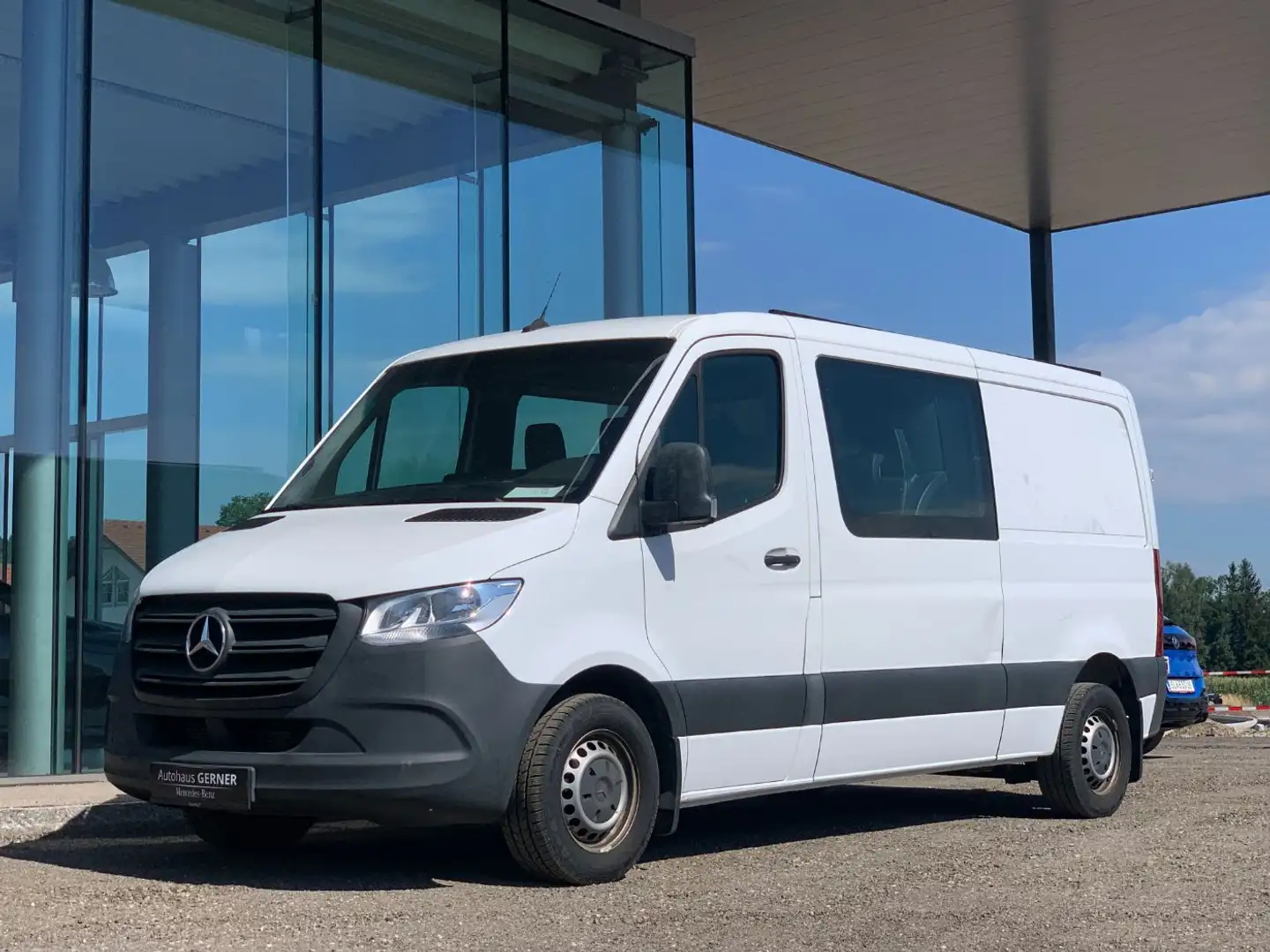 Mercedes-Benz Sprinter 214 CDI Kasten Standard STH KAM Weiß - 2