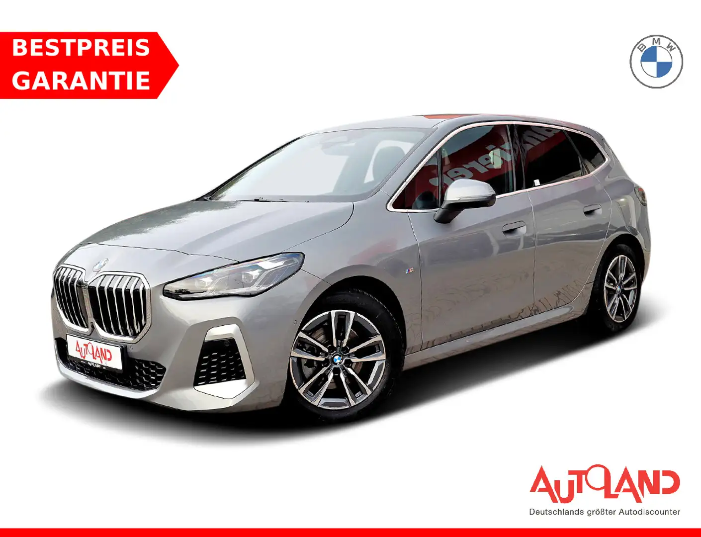BMW 220 220i Active Tourer M Sport LED Navi ACC Head-Up Grau - 1