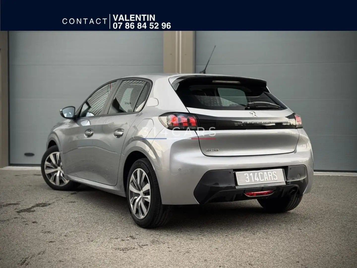 Peugeot 208 1.2i 100 Allure - Garantie 6 mois Gris - 2