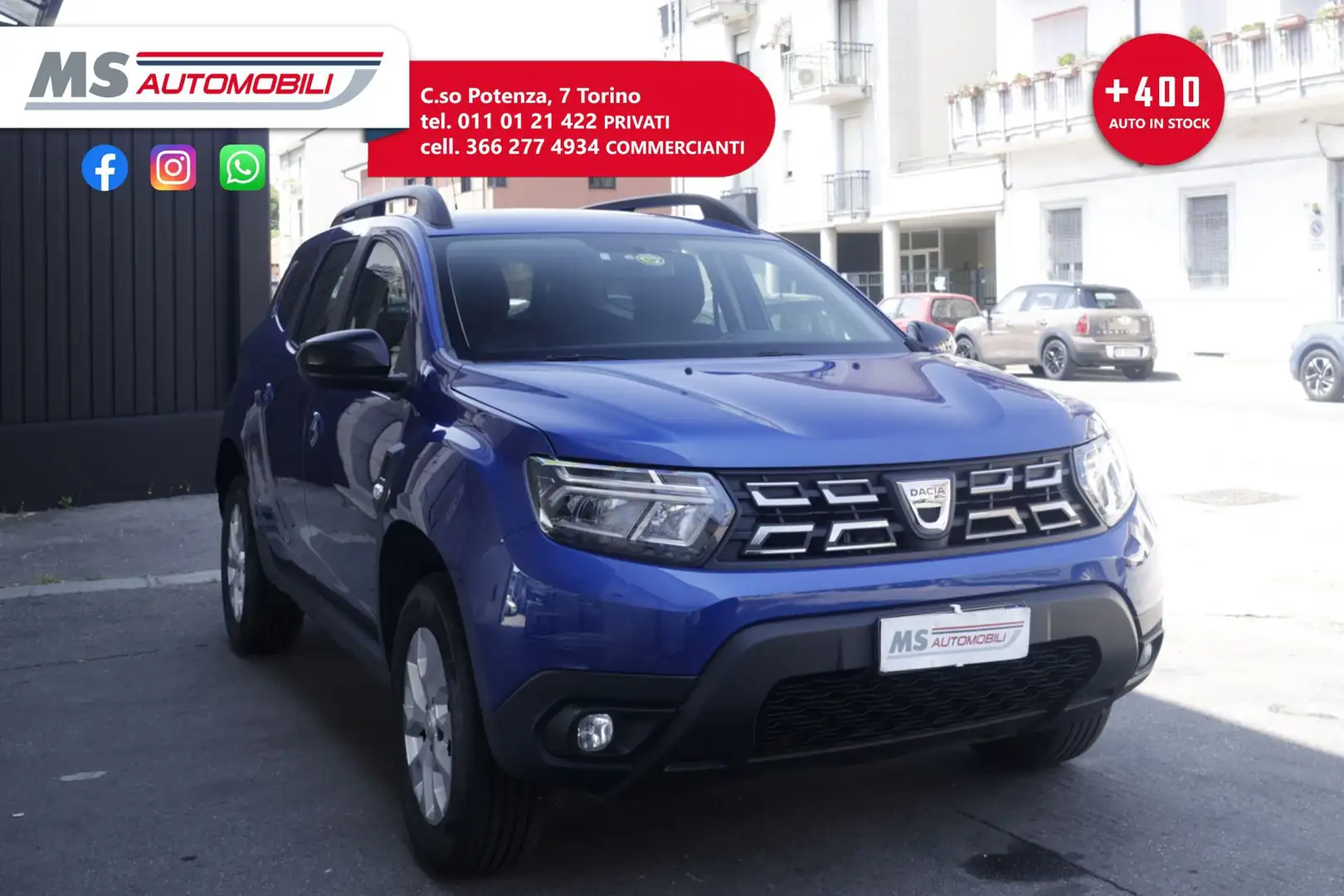Dacia Duster Dacia Duster 1.0 TCe GPL 100 CV 4x2 Prestige Daci Blu/Azzurro - 1