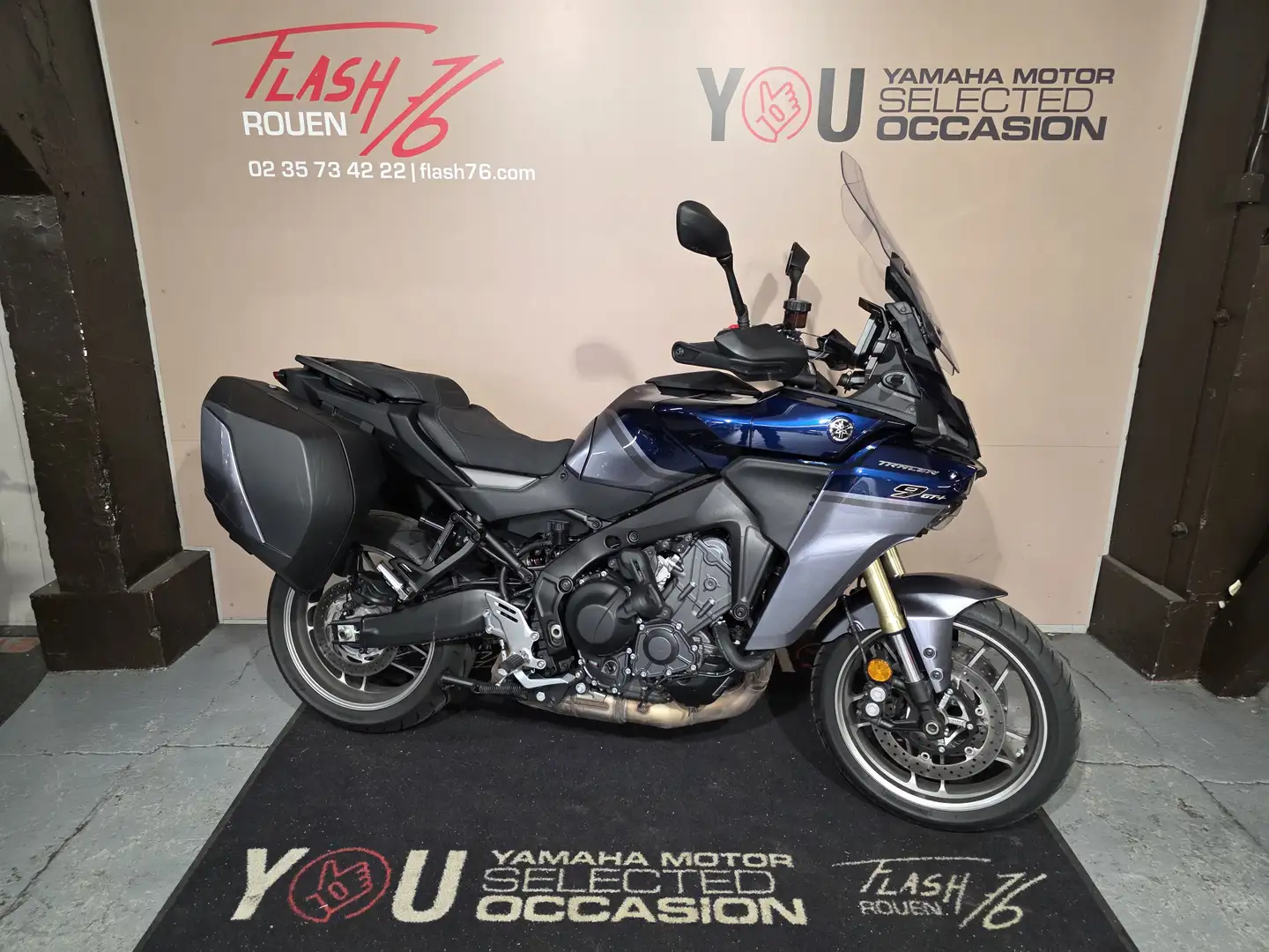 Yamaha Tracer 9 GT Bleu - 1