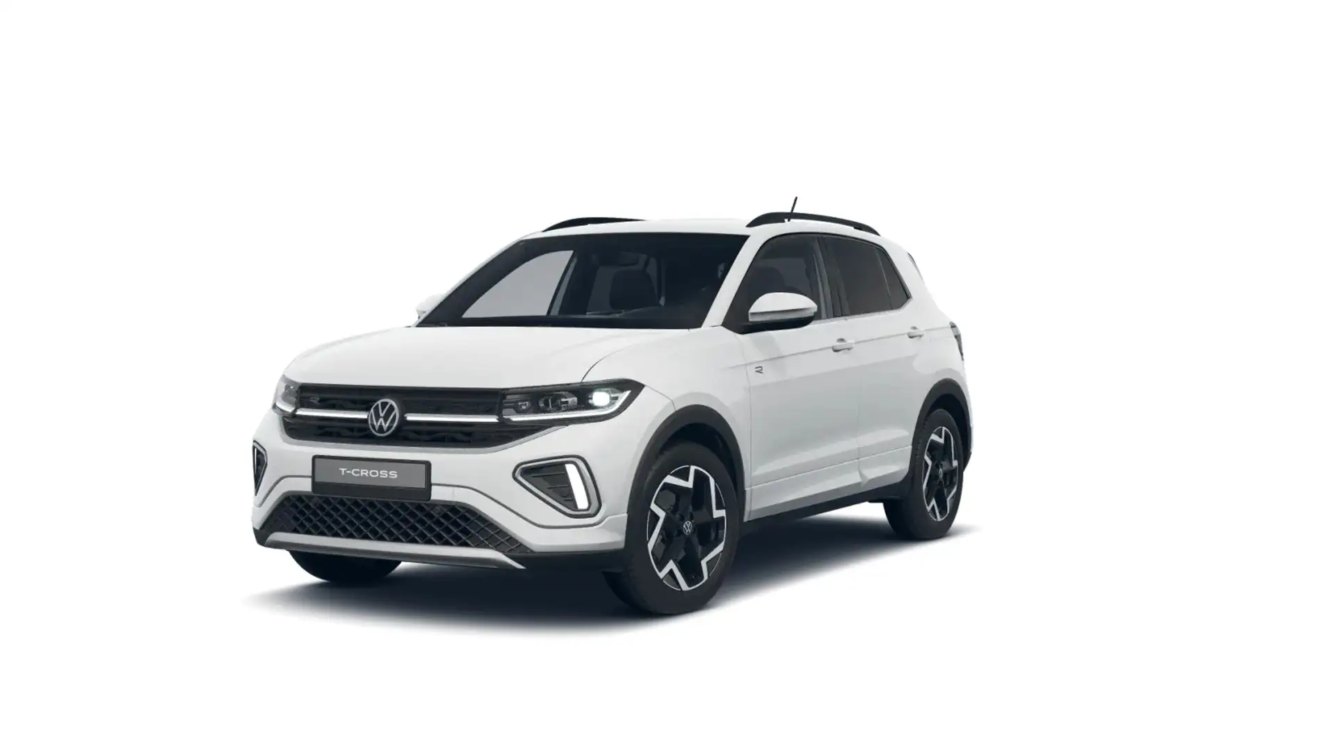 Volkswagen T-Cross 1.0 TSI DSG R-LINE IQ.DRIVE KAMERA NAVI Blanc - 2