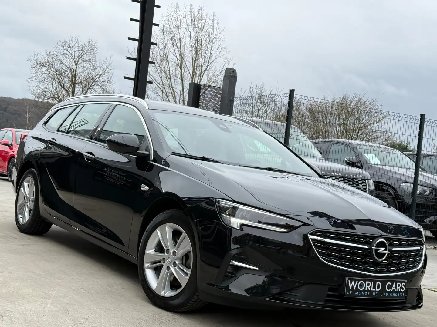 Opel Insignia Sports Tourer 1.5 Turbo D CAM CUIR CLIM NAVI APPLE Negro - 2