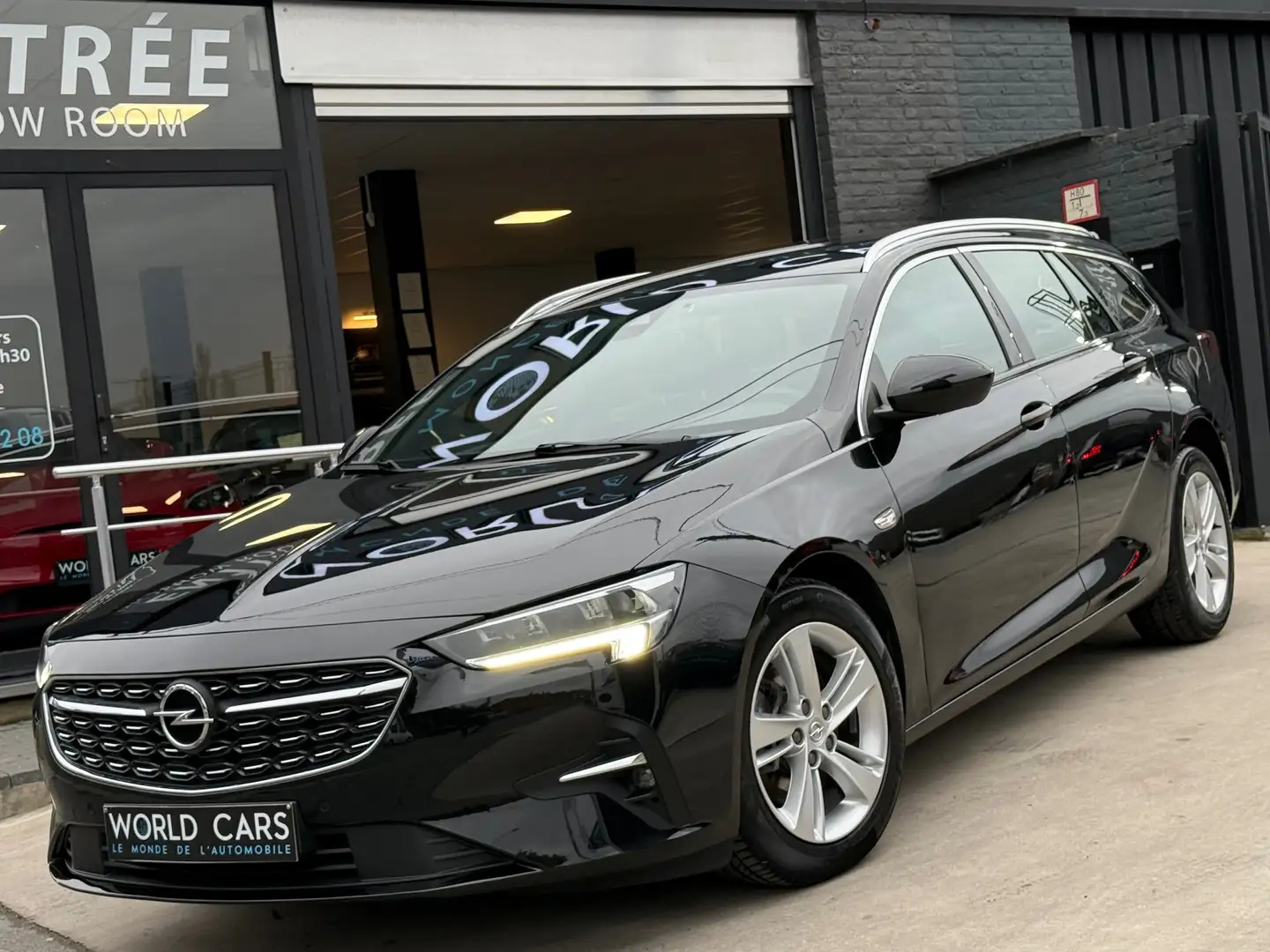 Opel Insignia Sports Tourer 1.5 Turbo D CAM CUIR CLIM NAVI APPLE Negro - 1