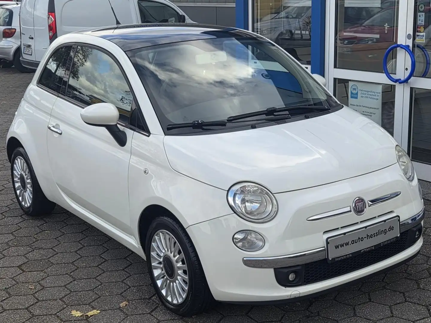 Fiat 500 Lounge Weiß - 1