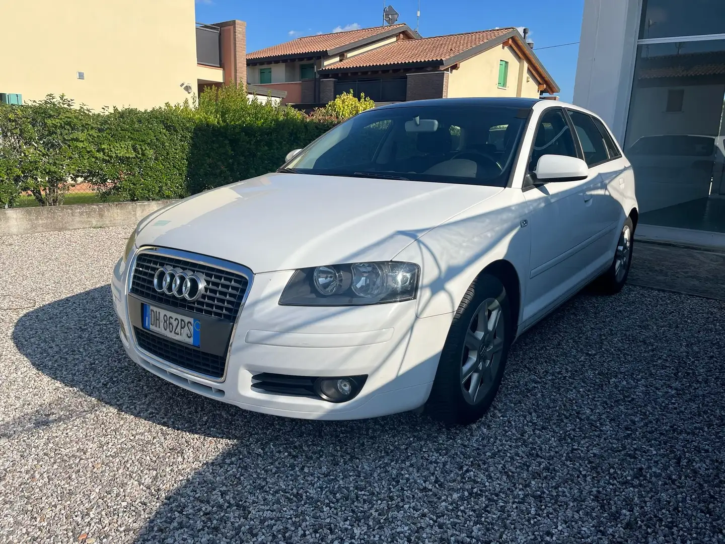 Audi A3 A3 II 2003 Sportback 1.9 tdi Ambition NEOPATENTATI Blanc - 2