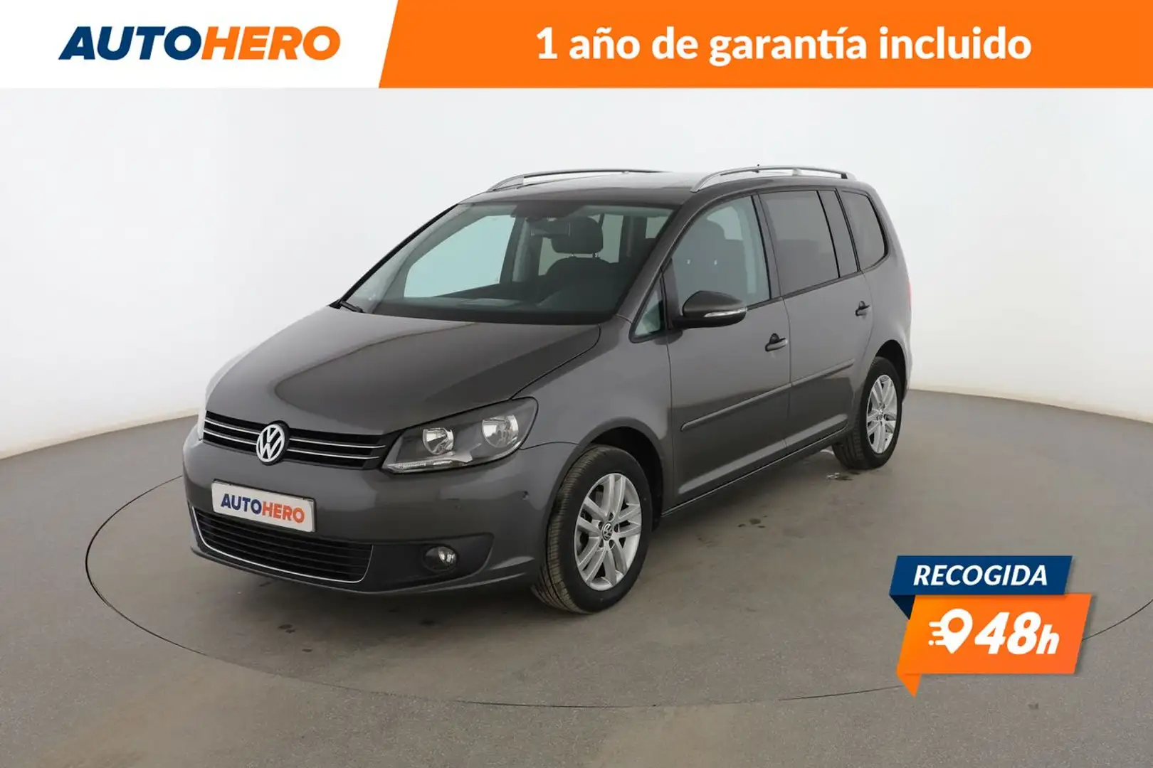 Volkswagen Touran 1.6TDI Advance 105 Gris - 1