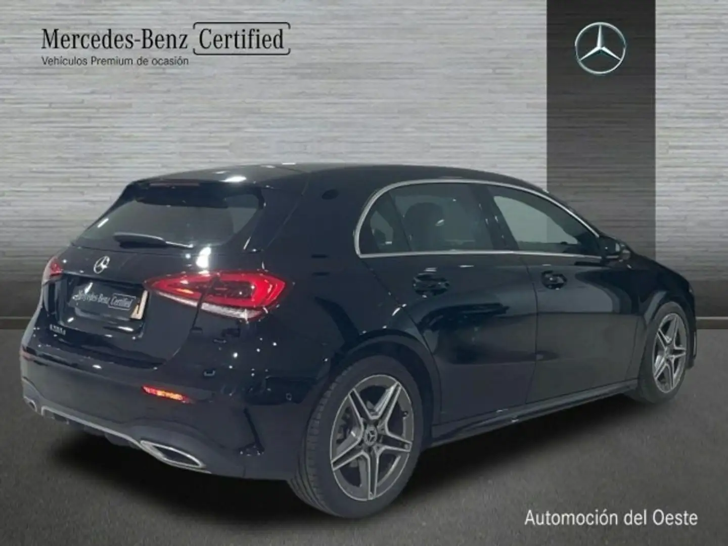Mercedes-Benz A 200 d amg line (euro 6d) Negro - 2