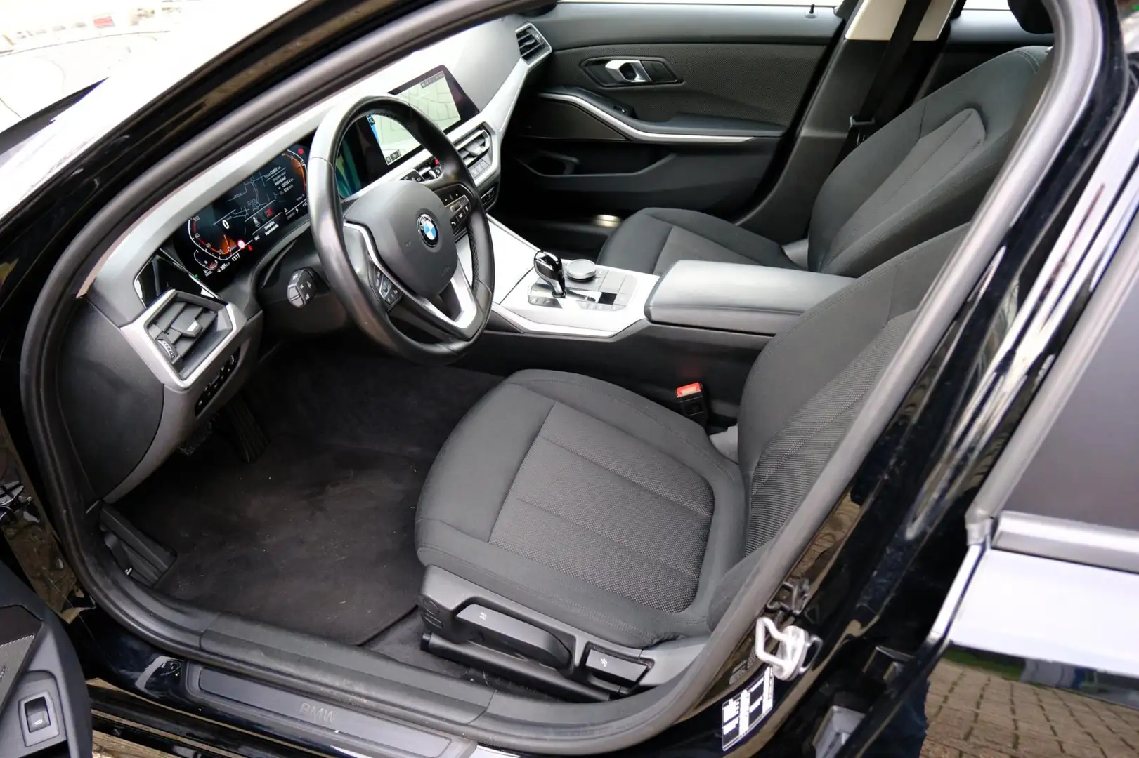 BMW 316 3-serie Touring 316d Business Edition Aut. Navi|Ha Negru - 2