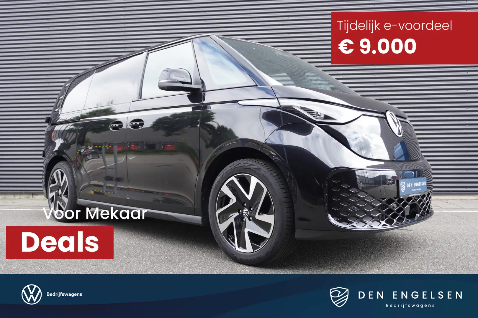 Volkswagen ID. Buzz Cargo ID. Buzz Cargo 340 pk 4-Motion, Bulli Edition,  Ac Schwarz - 1