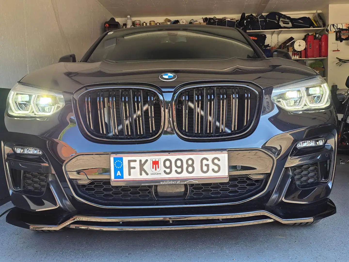 BMW X4 M X4 M40d 48 V Aut. Schwarz - 1