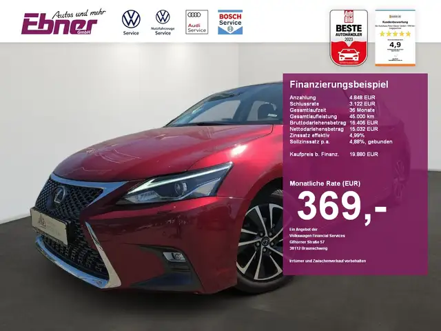 Lexus CT 200h EXECUTIVE LINE SDACH+AHK+LED+NAVI+KAMERA+ALU!