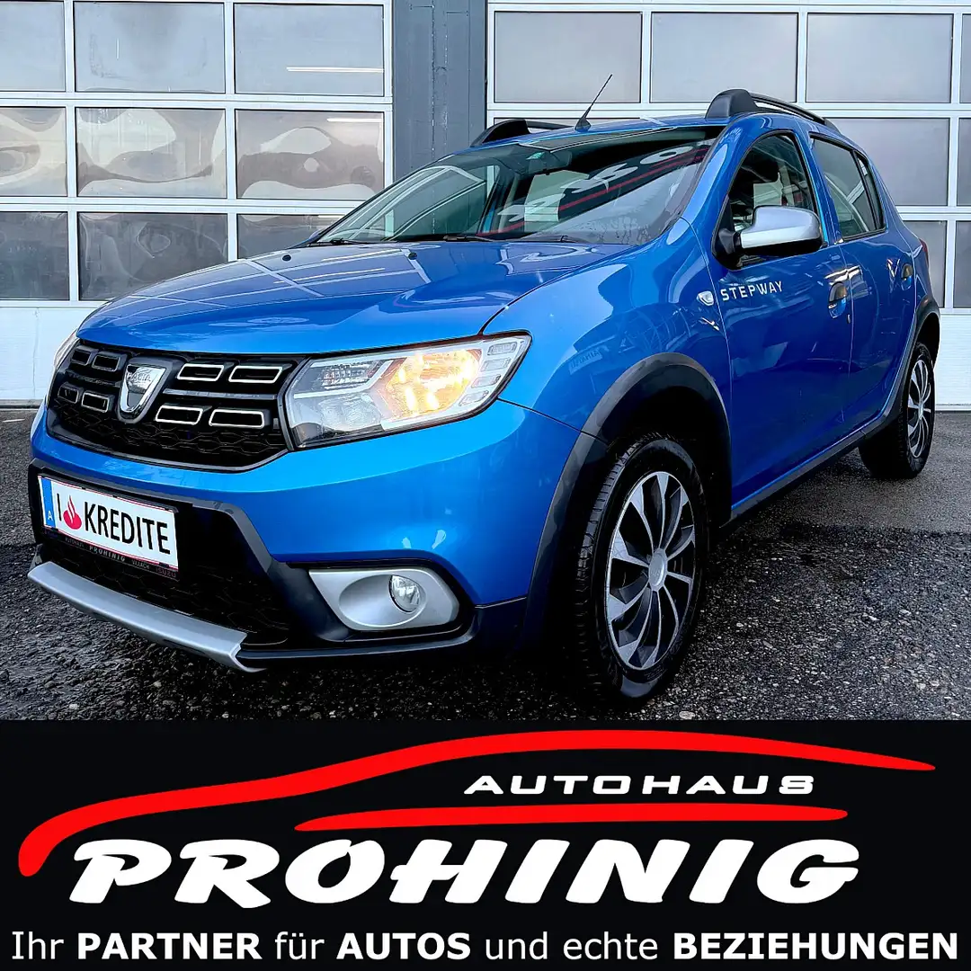 Dacia Sandero Stepway TCe 100 inkl. GARANTIE Blau - 1