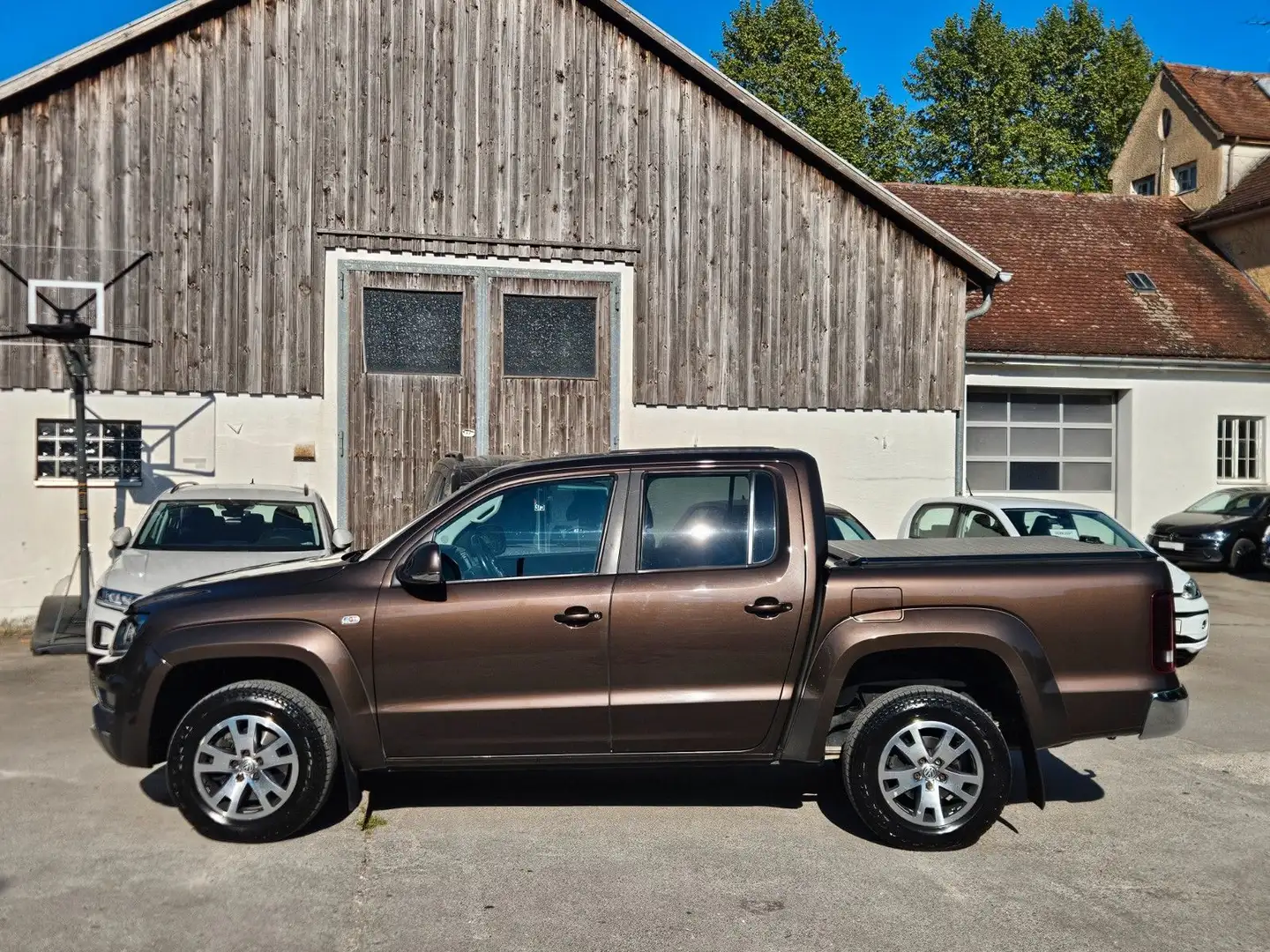 Volkswagen Amarok 3.0 TDI Highline DoubleCab 4Motion Marrón - 2