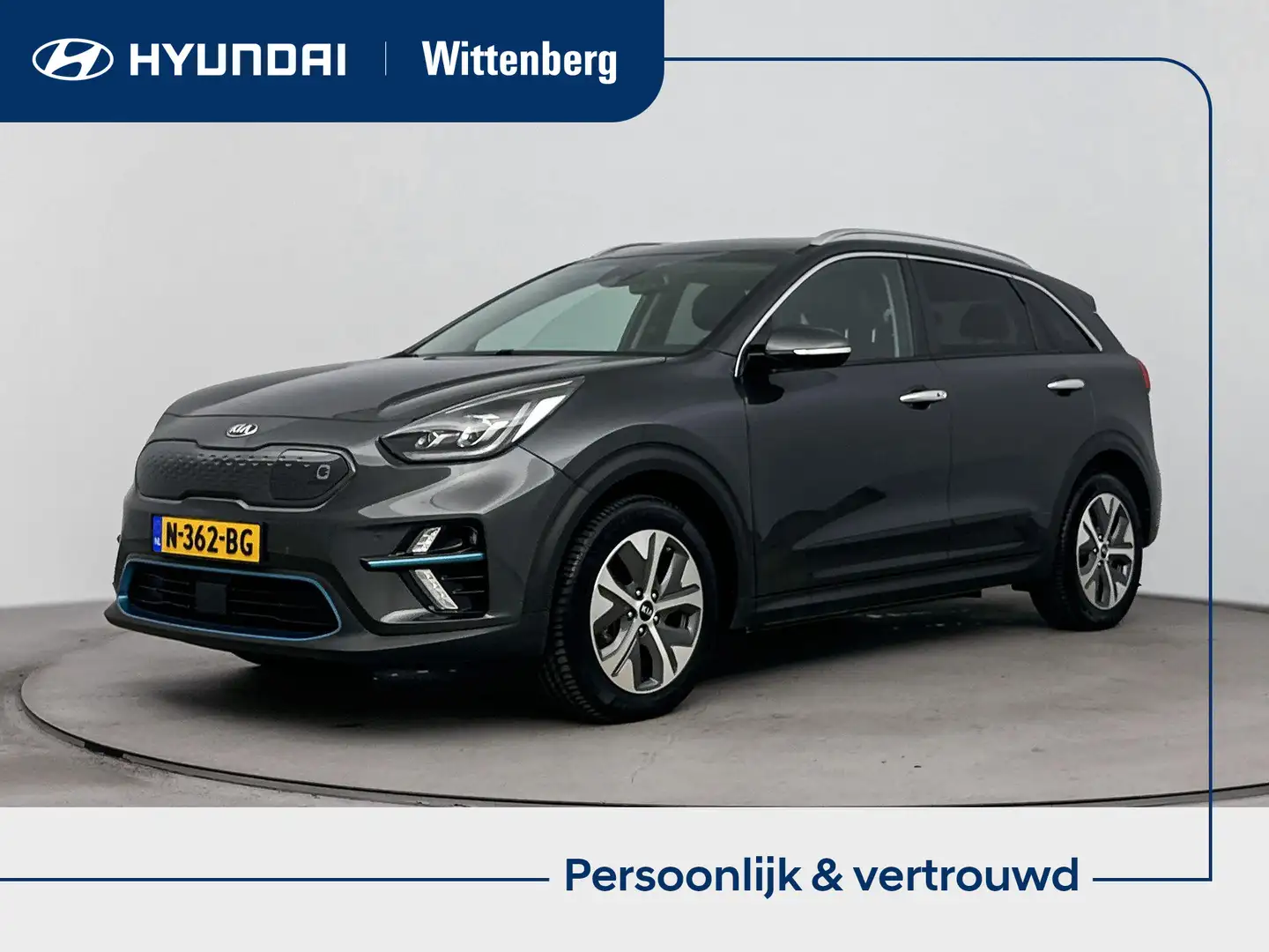 Kia e-Niro DynamicPlusLine 64 kWh | Parkeer sensoren voor + a Gris - 1