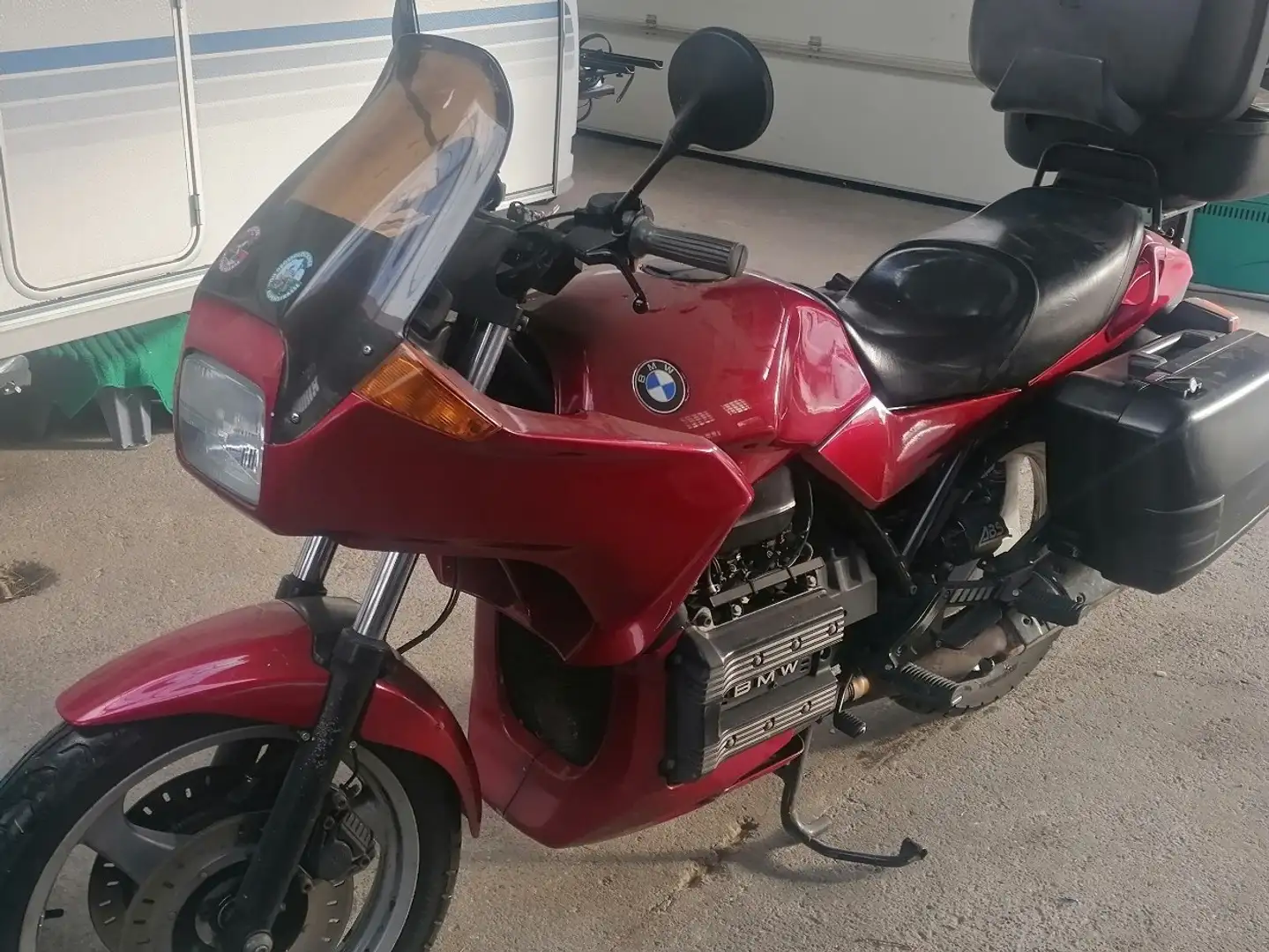 BMW K 75 S Rojo - 1