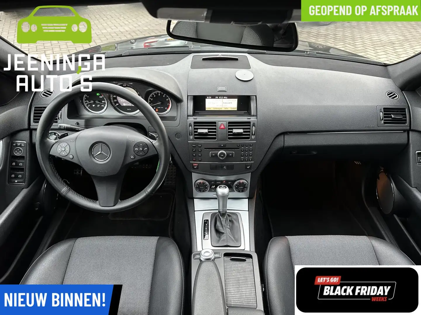 Mercedes-Benz C 180 Avantgarde|Trekhaak|Stoelverwarming|AMG-pakket Noir - 2