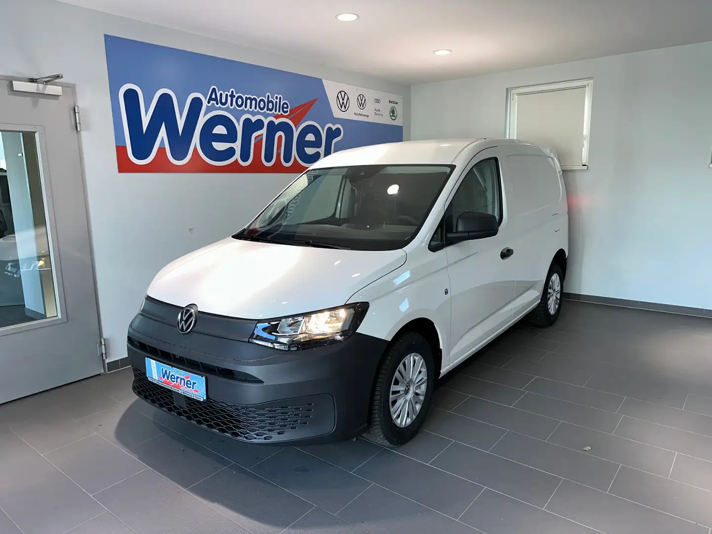 Volkswagen Caddy Cargo 2.0TDI App-Navi GRA Weiß - 2