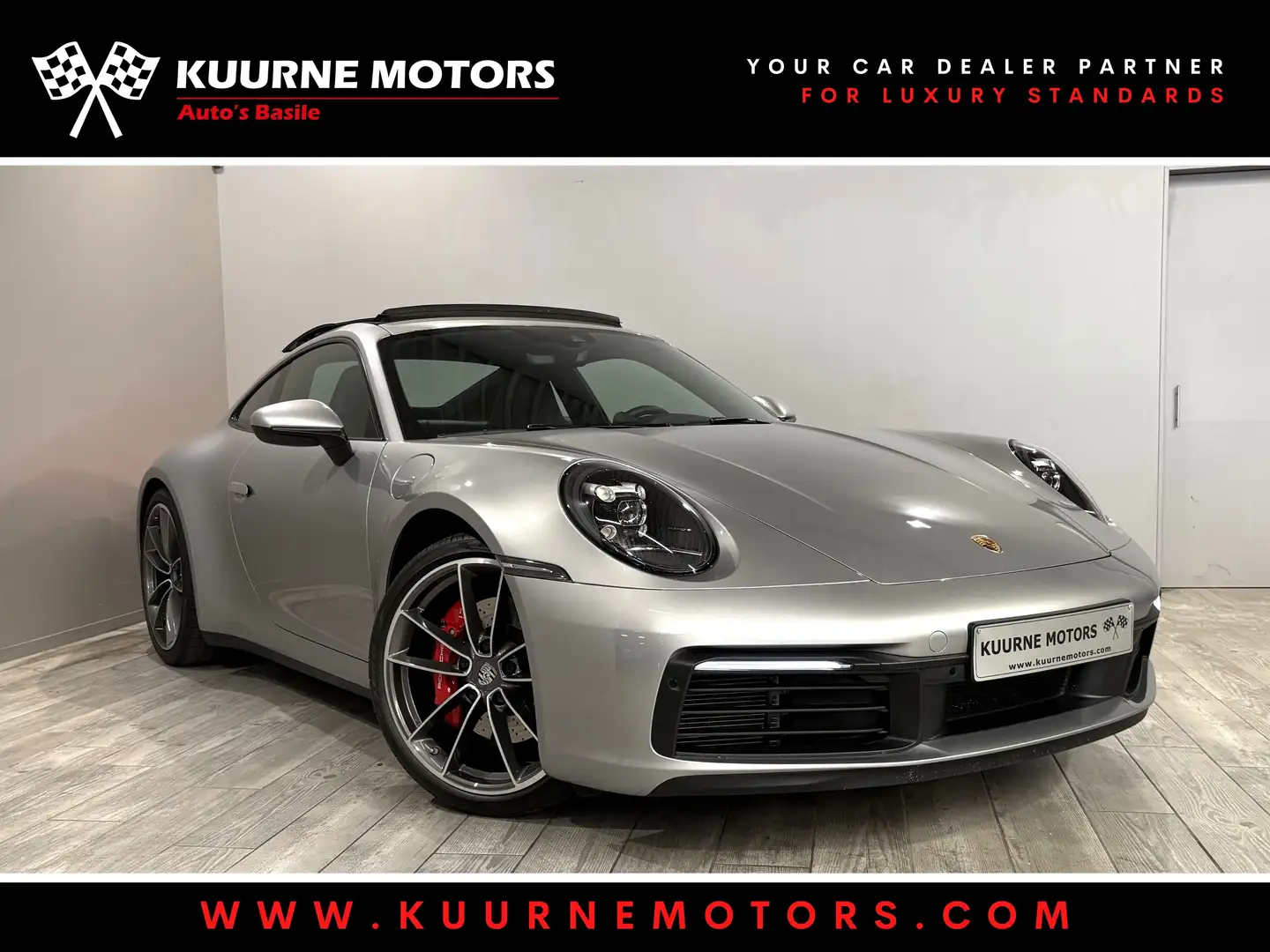 Porsche 911 992 Carrera 4S PDK Alu20"/OpenDak *1j garantie* Zilver - 1