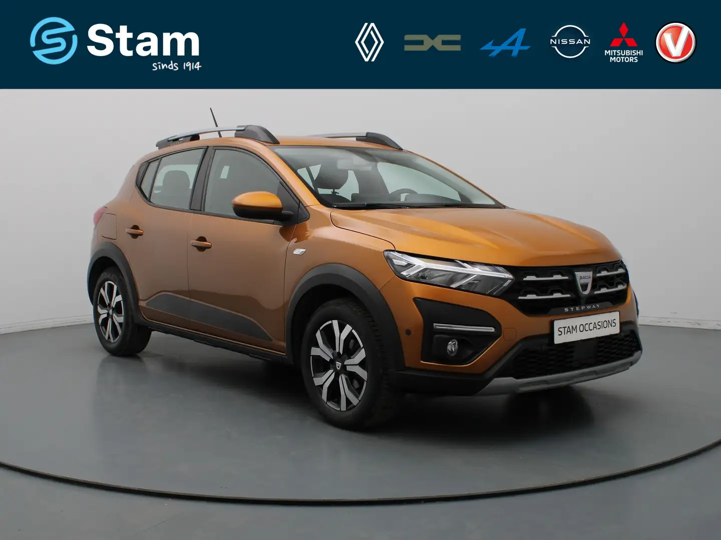 Dacia Sandero Stepway 90pk TCe Bi-Fuel Comfort Camera | Cruise | Orange - 1