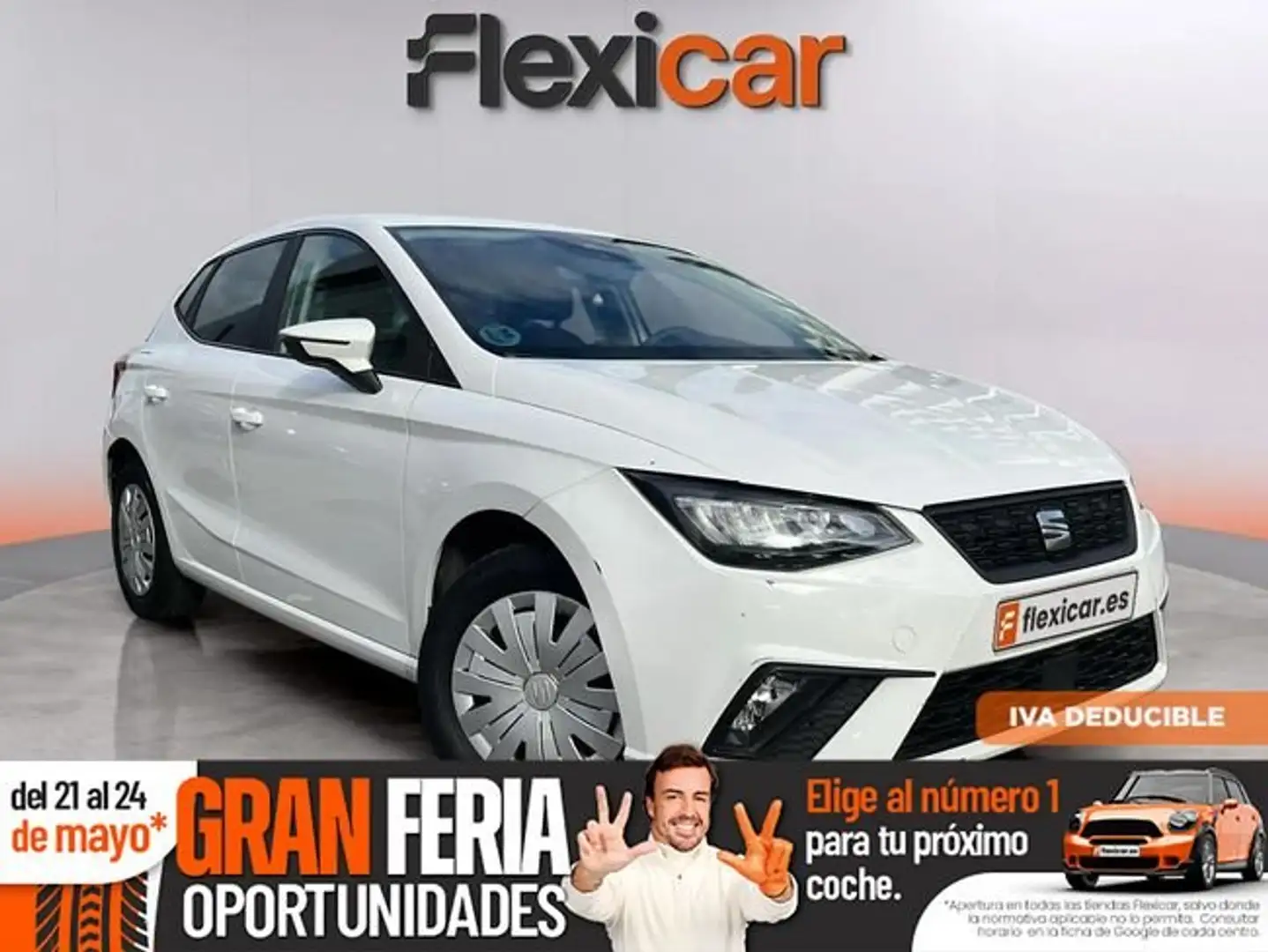 SEAT Ibiza 1.0 MPI S&S Reference 80 Blanco - 1