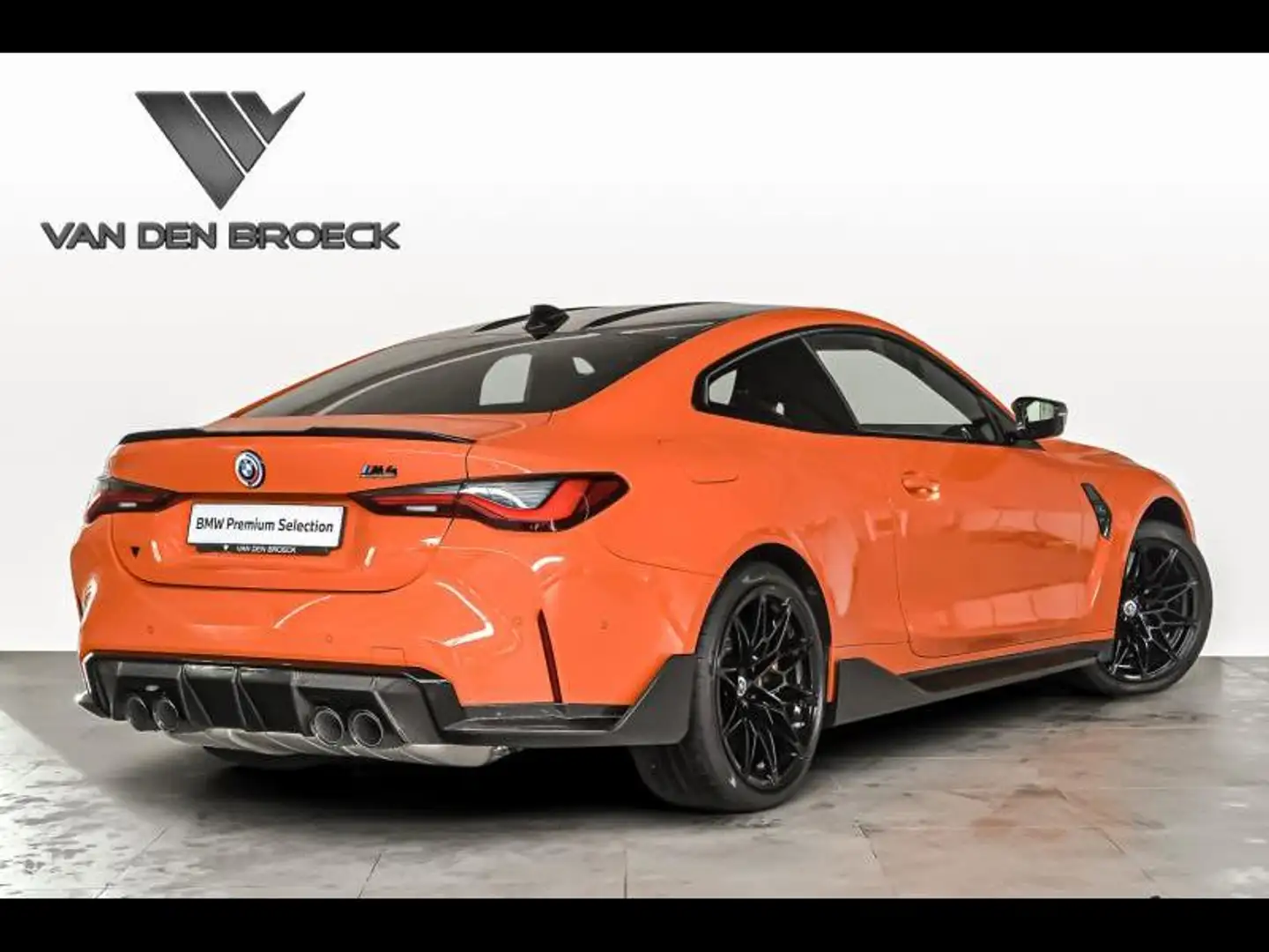 BMW M4 Coupé FULL + M-performance Car Orange - 2