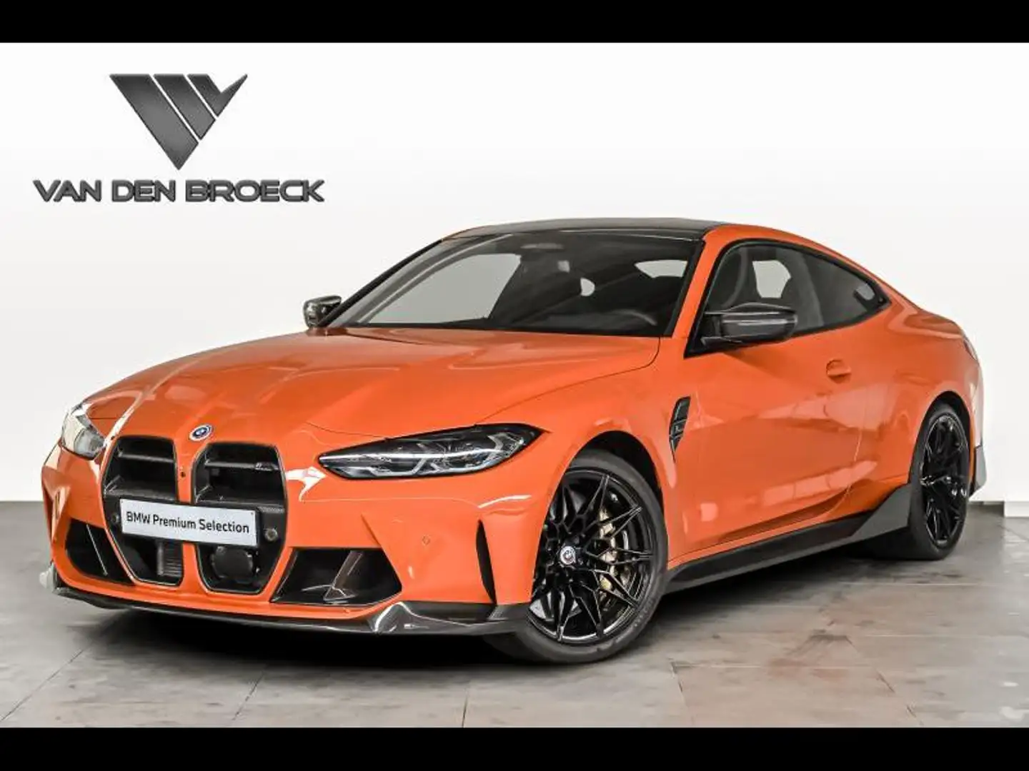 BMW M4 Coupé FULL + M-performance Car Orange - 1
