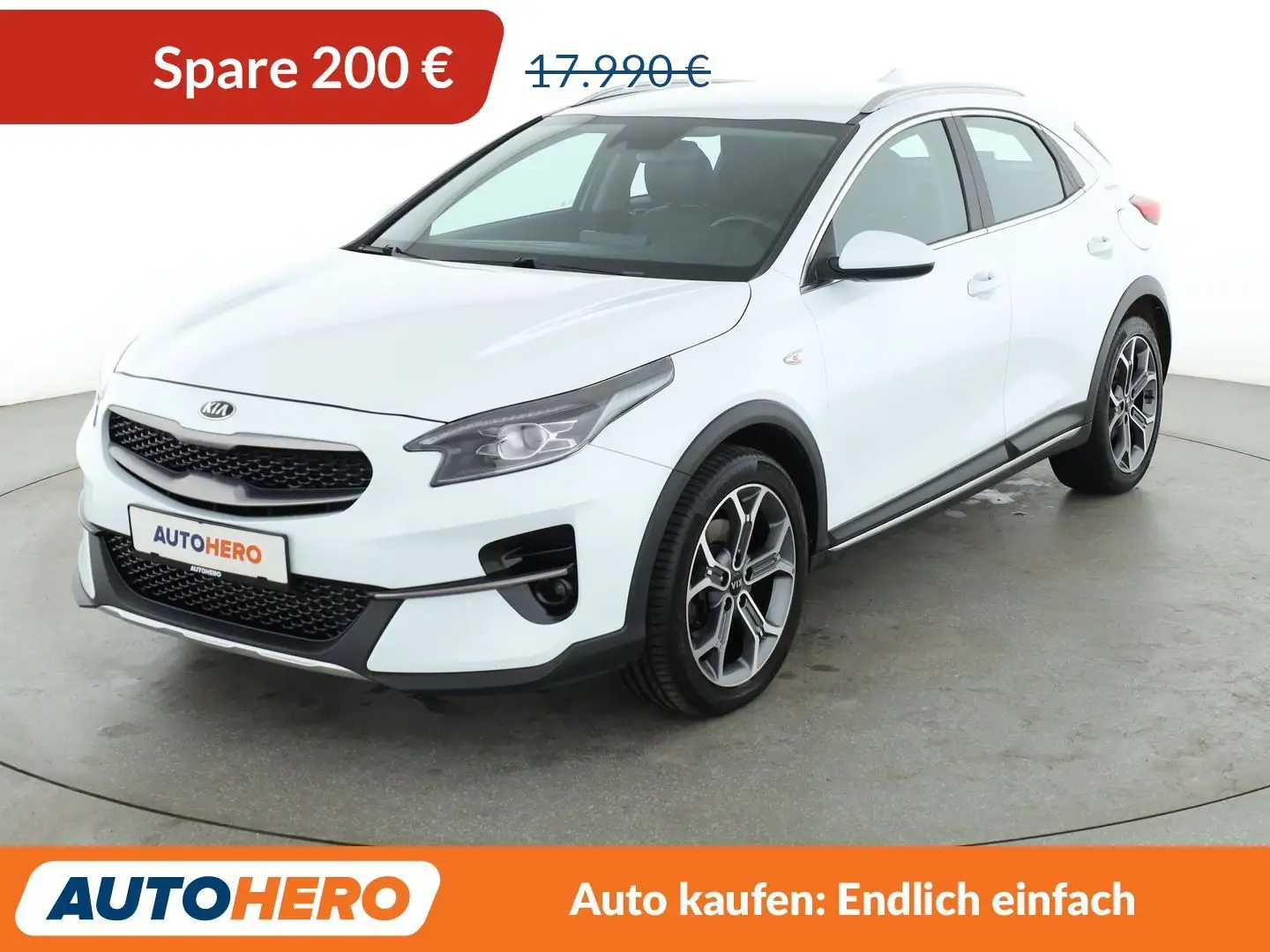 Kia XCeed 1.4 TGDI Vision*NAVI*LED*TEMPO*CAM*PDC*SHZ* Weiß - 1