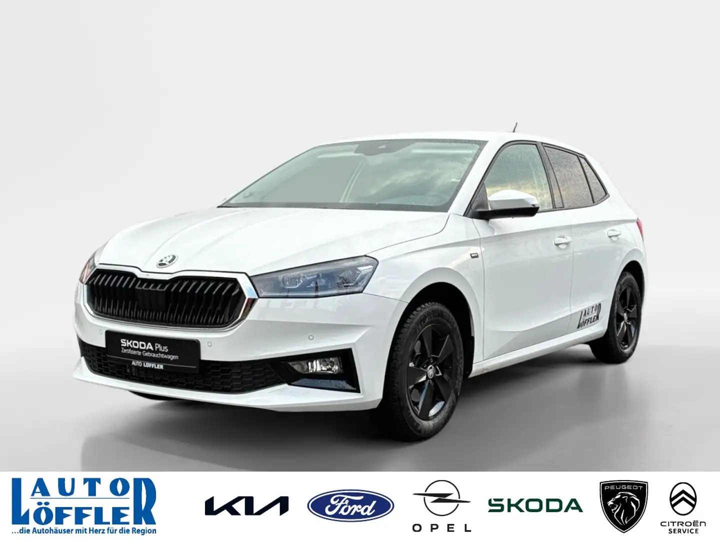 Skoda Fabia Drive #SmartLink #Sitzheizung #Tempomat Klima Weiß - 1