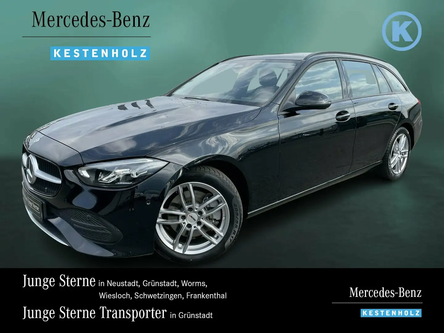 Mercedes-Benz C 200 C 200 d T KAMERA+EASYP+TEMPO+SITZHZ+SPUR/BREMS Schwarz - 1