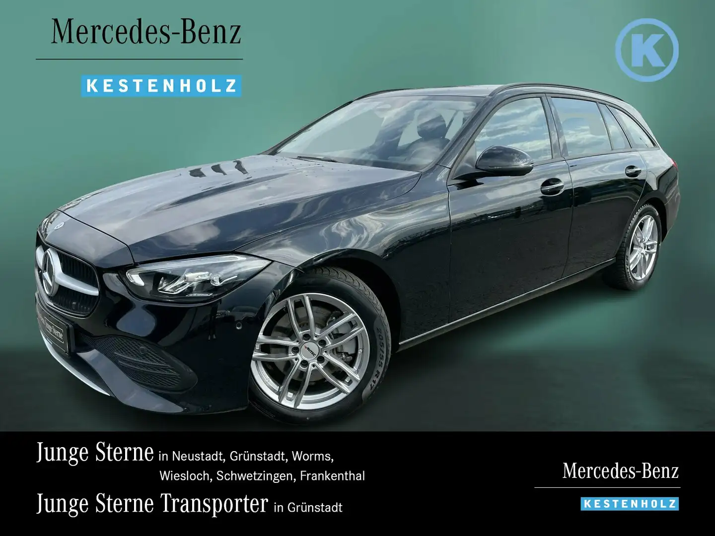 Mercedes-Benz C 200 C 200 d T KAMERA+EASYP+TEMPO+SITZHZ+SPUR/BREMS Noir - 1