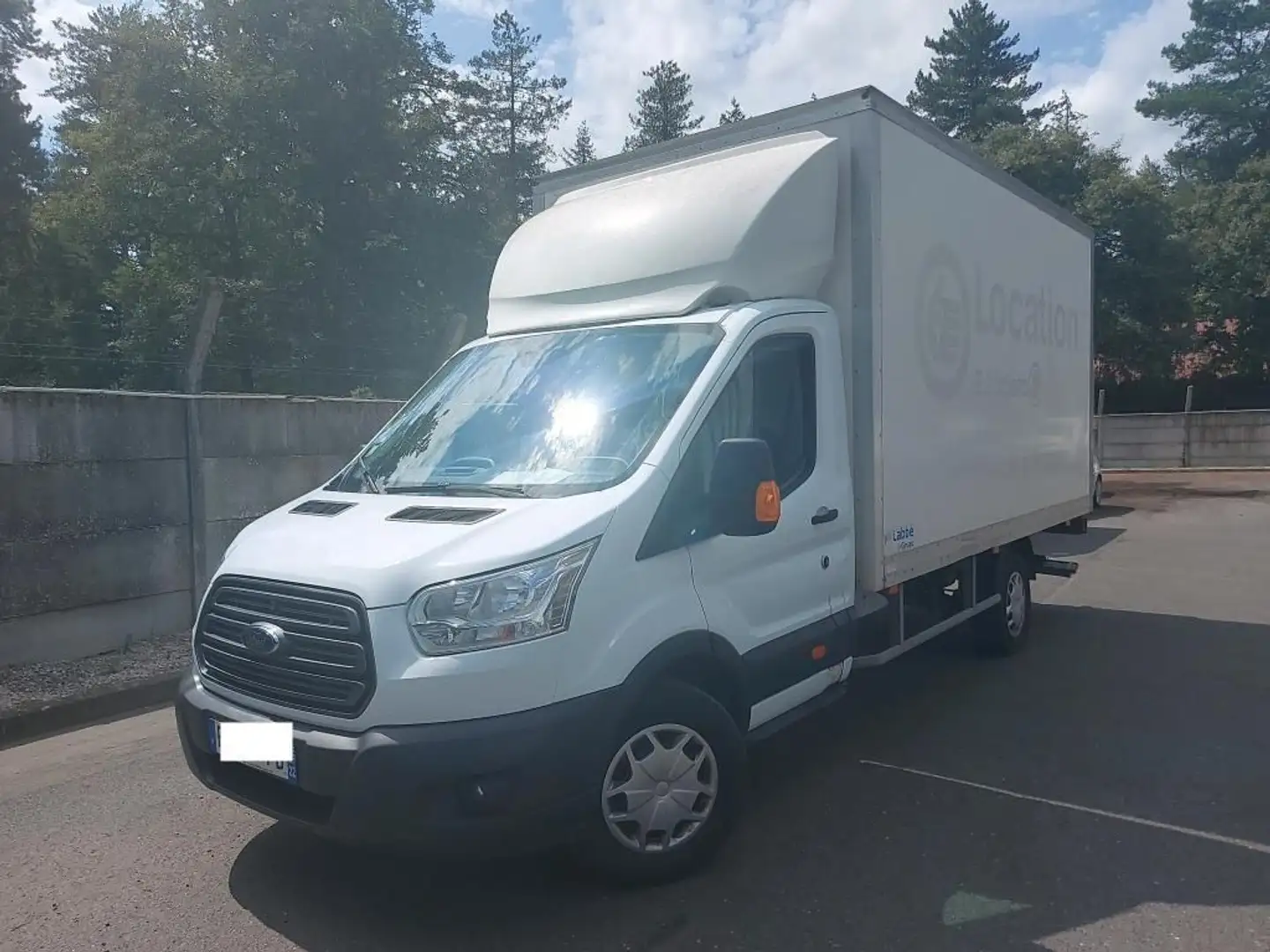 Ford Transit Koffer+LBW*L4*Klima*Tempomat* Wit - 1