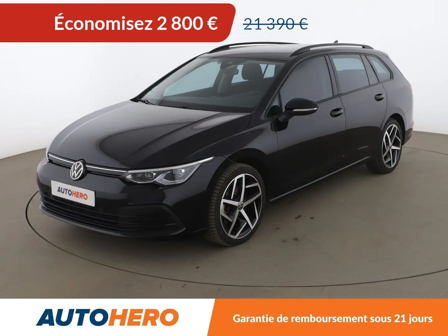 Volkswagen Golf SW 2.0 TDI SRC Life DSG7 Black - 1