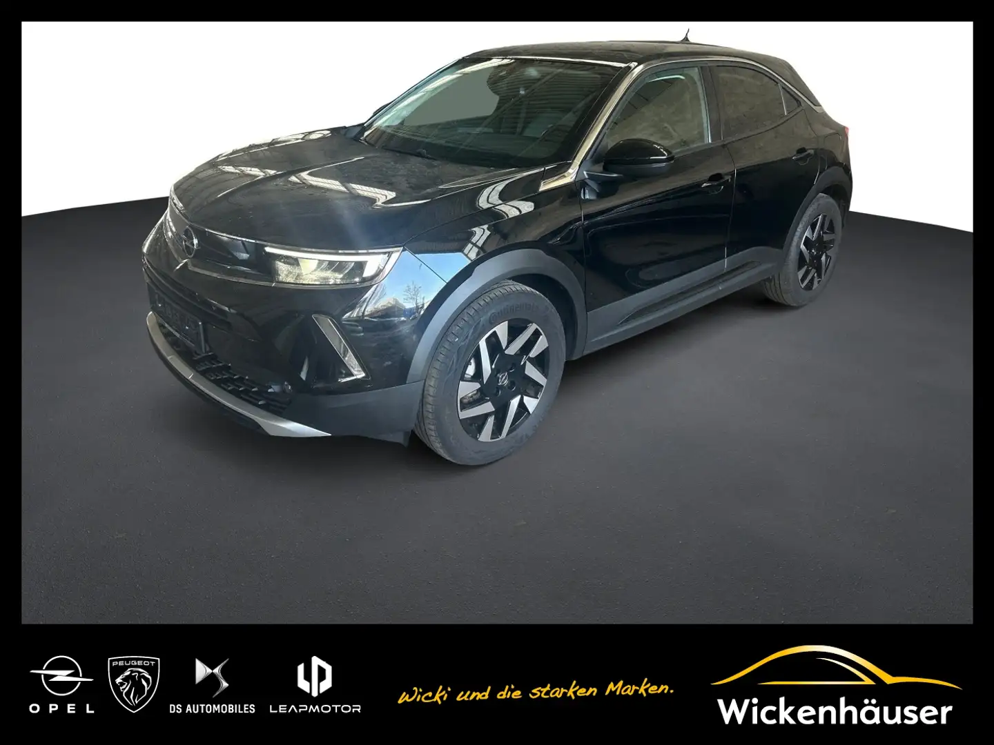 Opel Mokka-E Elegance ACC+LED+SHZ+Fernlichtass.+Kam. Schwarz - 1