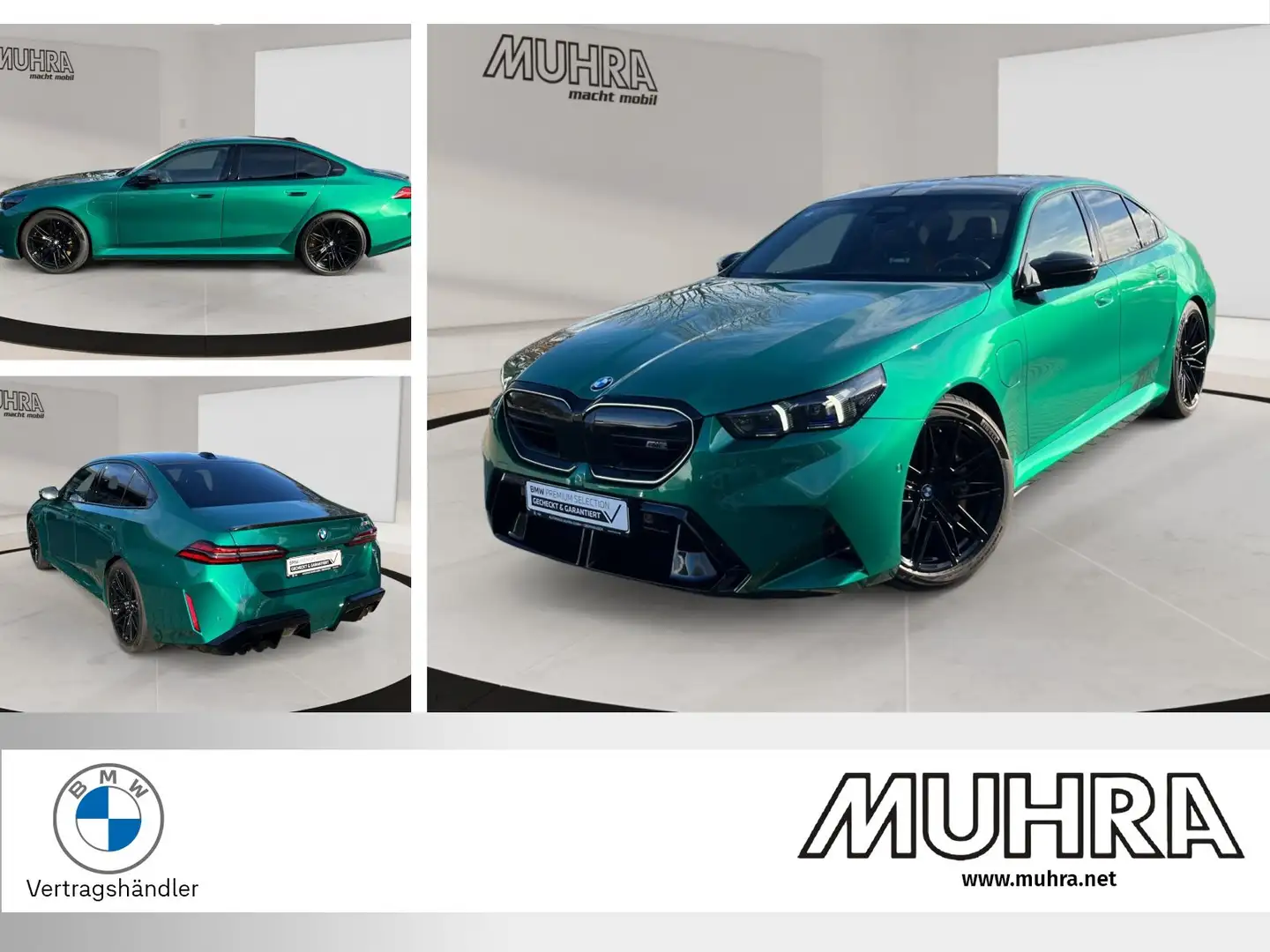 BMW M5 Limousine 20"/21" Keramik Bremse Sitzbelüftung Len Grün - 1