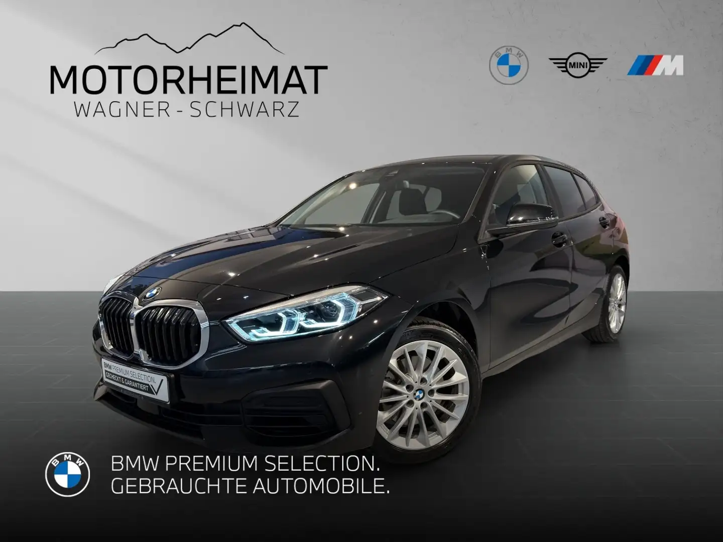 BMW 116 i Advantage 17" Lenkhzg HiFi Sonnenschutzvergl. Schwarz - 1