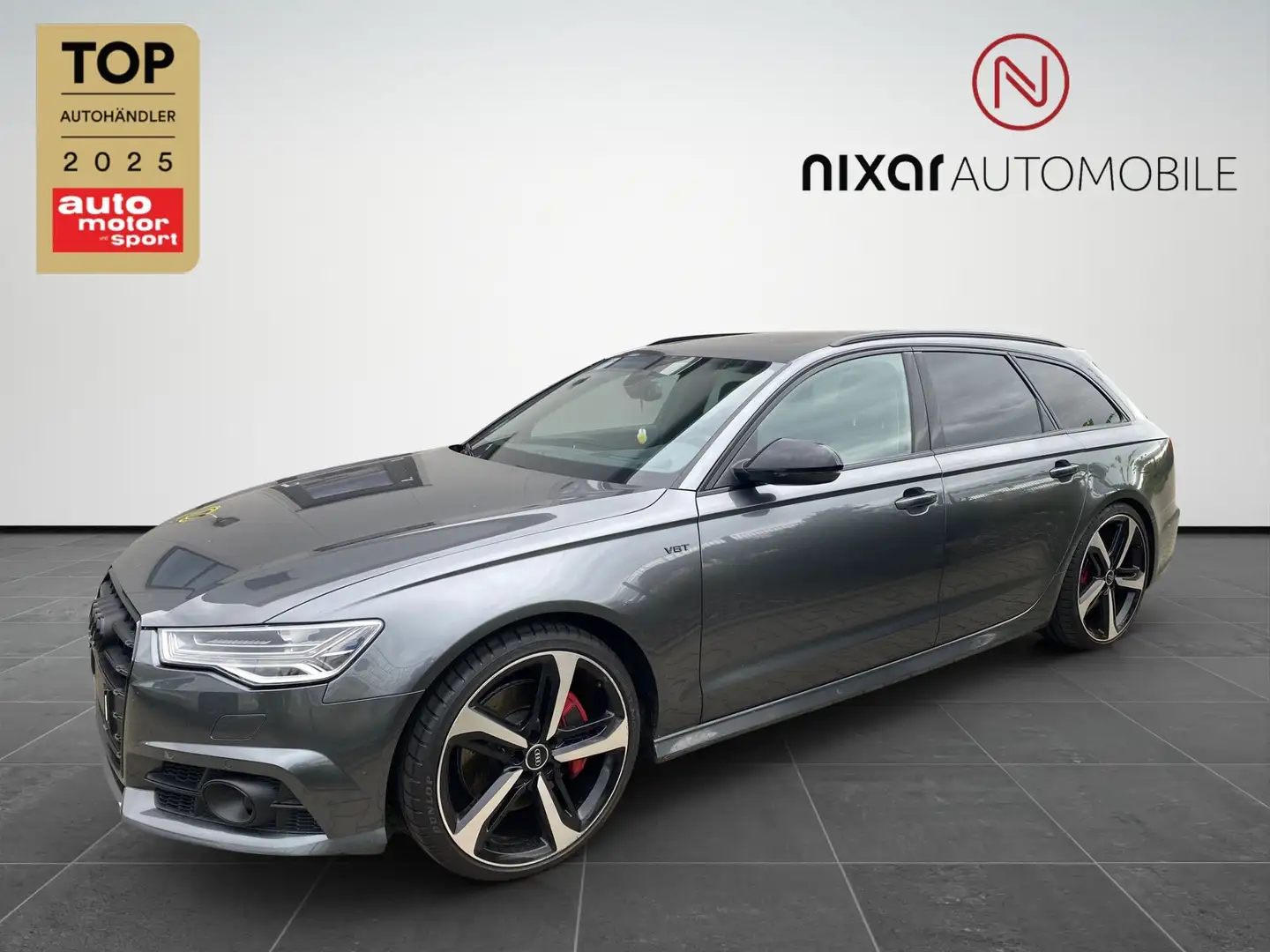 Audi A6 3.0 TDI quattro Competition***MOTORGERÄUSCHE* Gris - 1