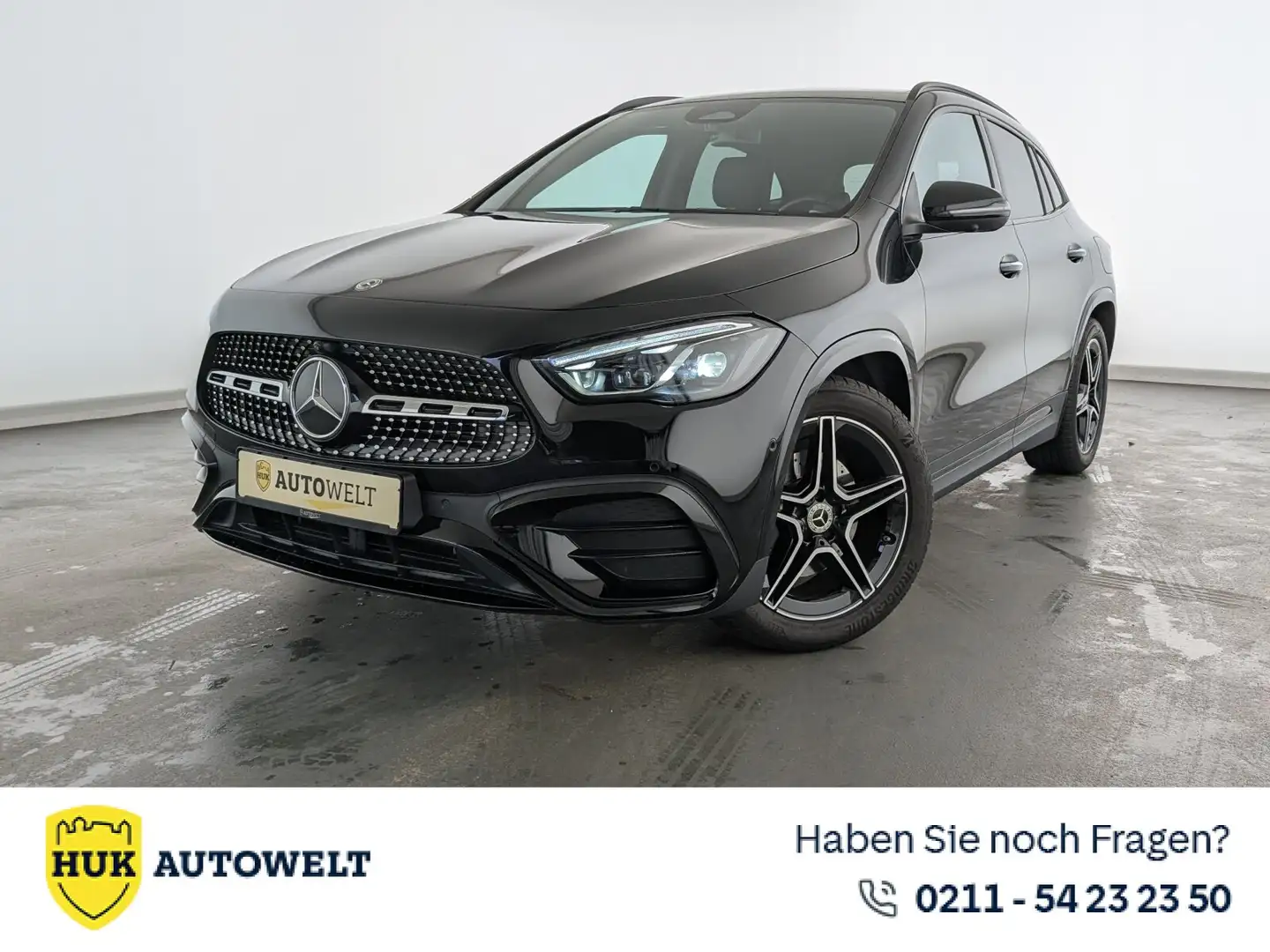 Mercedes-Benz GLA 180 GLA 180 Edition AMG Line LED+NAVI+PANO+ACC+360+ BC Schwarz - 1