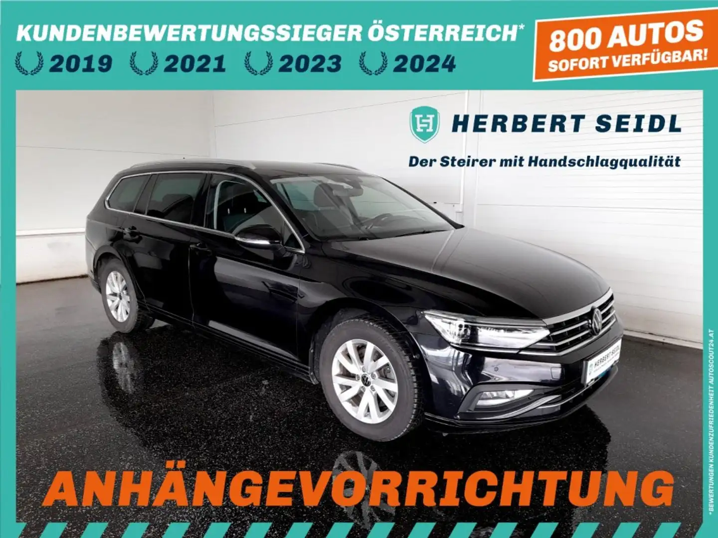 Volkswagen Passat Variant BUSINESS 2,0 TDI DSG *MATRIX-LED / NAVI / AHV & KAMERA / ACC / SPORT MASSAGESITZ / TRAVEL ASSIST* Schwarz - 1