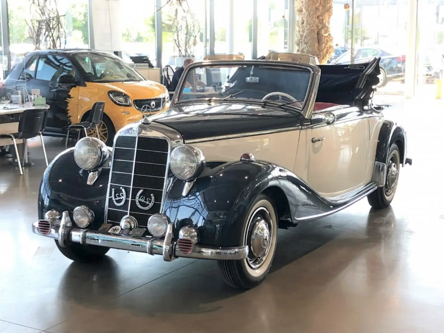 Mercedes-Benz A 170 S Cabriolet A* Leder Becker-Radio Blauw - 2