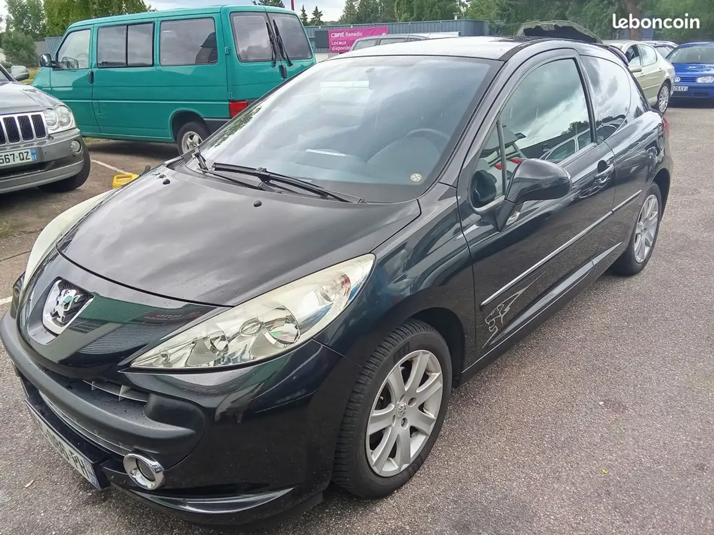 Peugeot 207 Belle 1.6 pack 2006 tbe ct ok reprise Noir - 1
