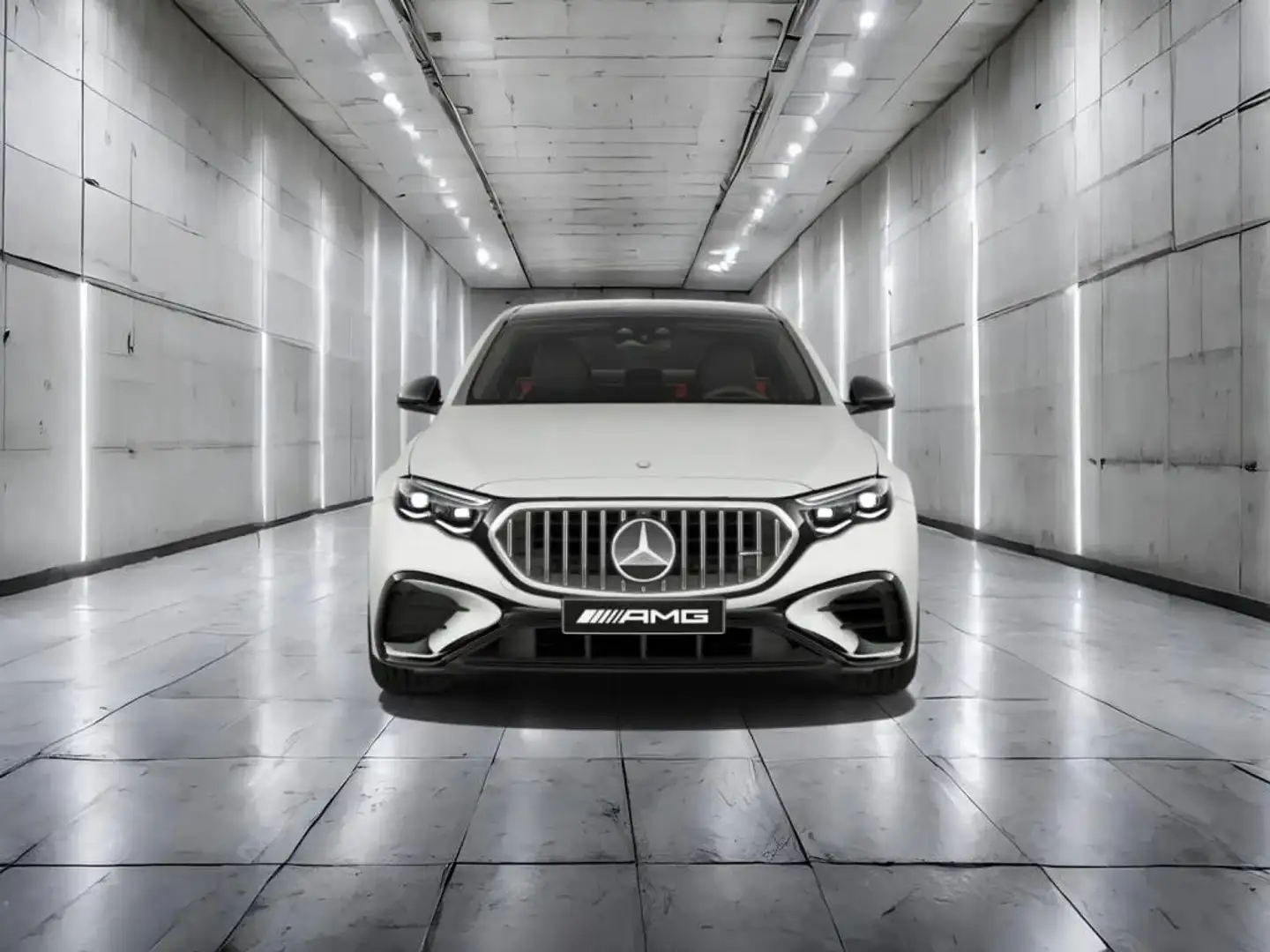 Mercedes-Benz E 53 AMG HYB. 4M+ SUPERSCR.+PANO+BURM.+HAL+DISTR Weiß - 2