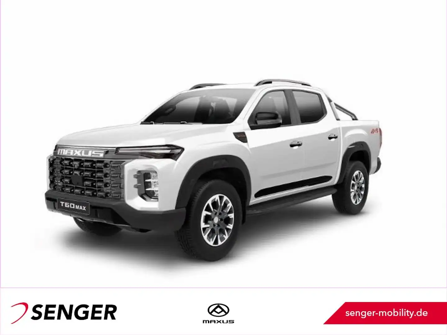 Maxus T60 MAX 4WD LED Klimaauto Keyless 360°-Kamera 8G Blanc - 1