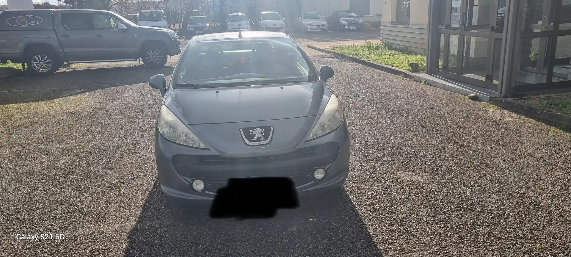 Peugeot 207 207 CC 1.6 HDi 110ch FAP BLUE LION Sport Gris - 2