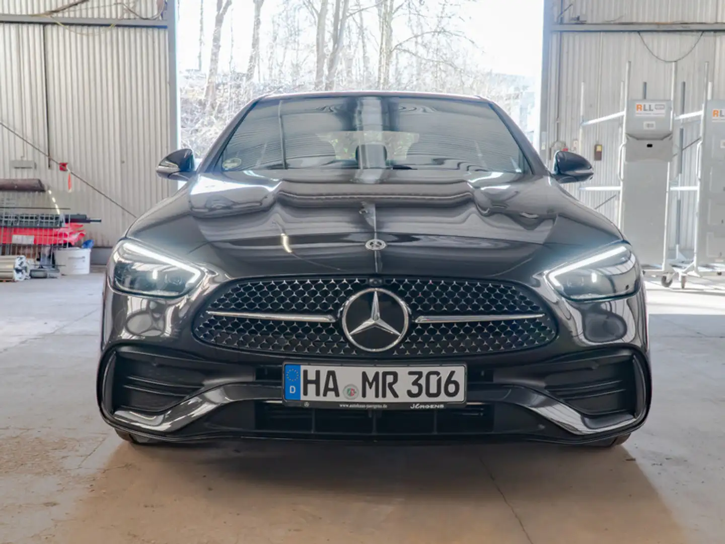 Mercedes-Benz C 200 AMG-Sport/360/Pano/Night/Sound/Distr/19' Grau - 2