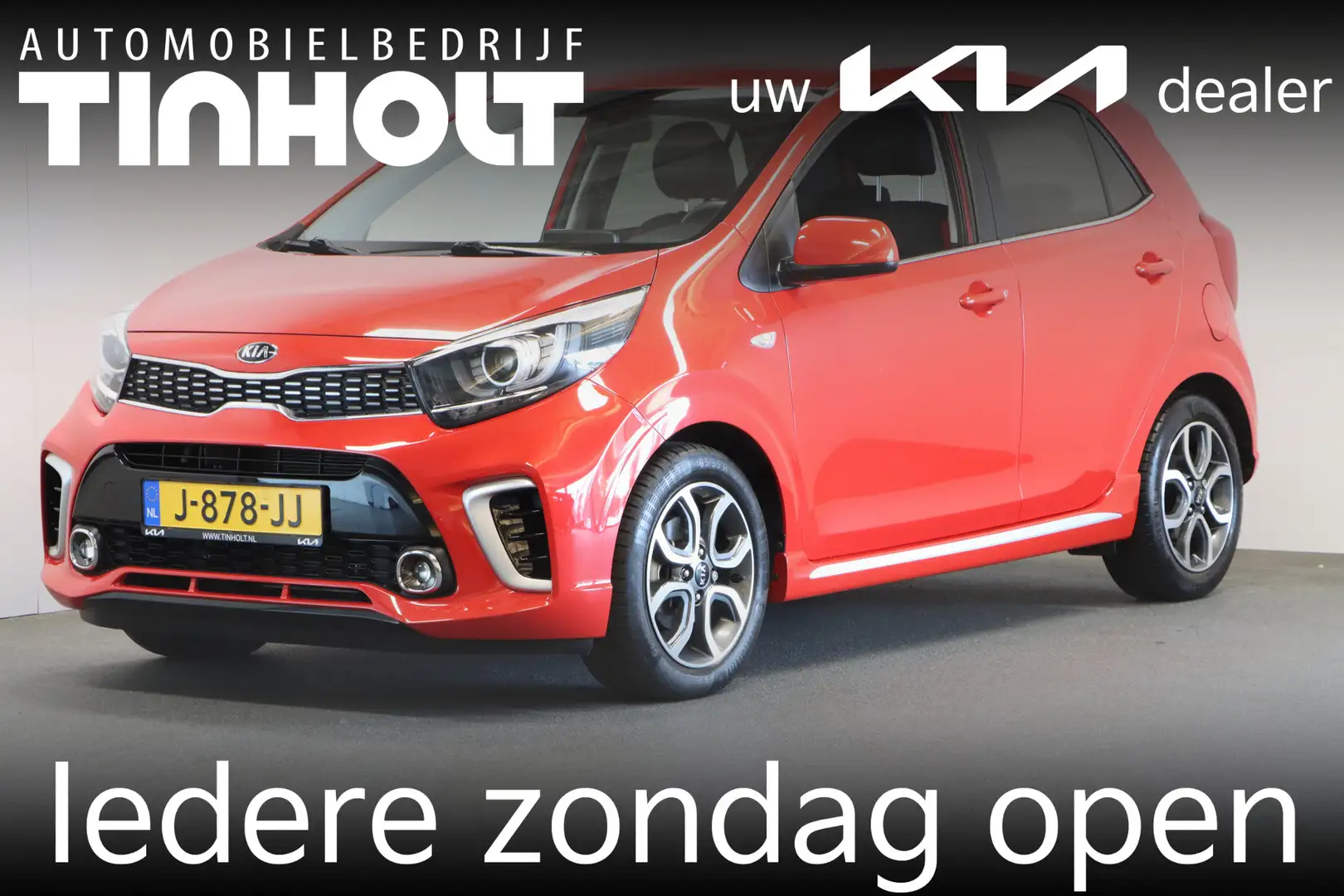 Kia Picanto 1.0 MPi GT-Line Edition Rood - 1